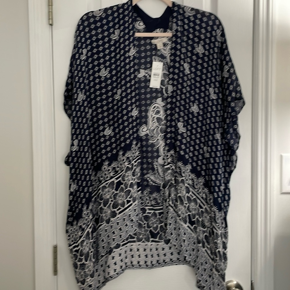 💕NWT Loft lightweight summer kimono
